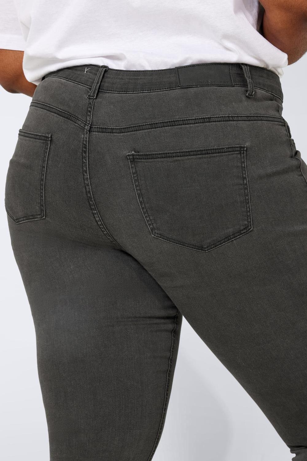 NOISY MAY - Callie Hw Jeans Curve - Grey