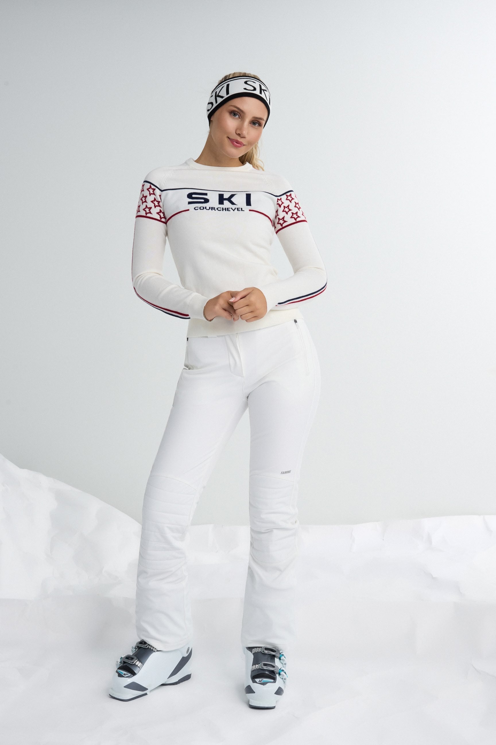 Alpes Crew Neck Sweater - for dame - Famme -