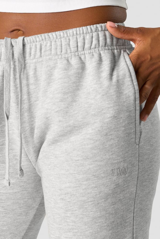 everyday straight leg sweatpants light grey melange