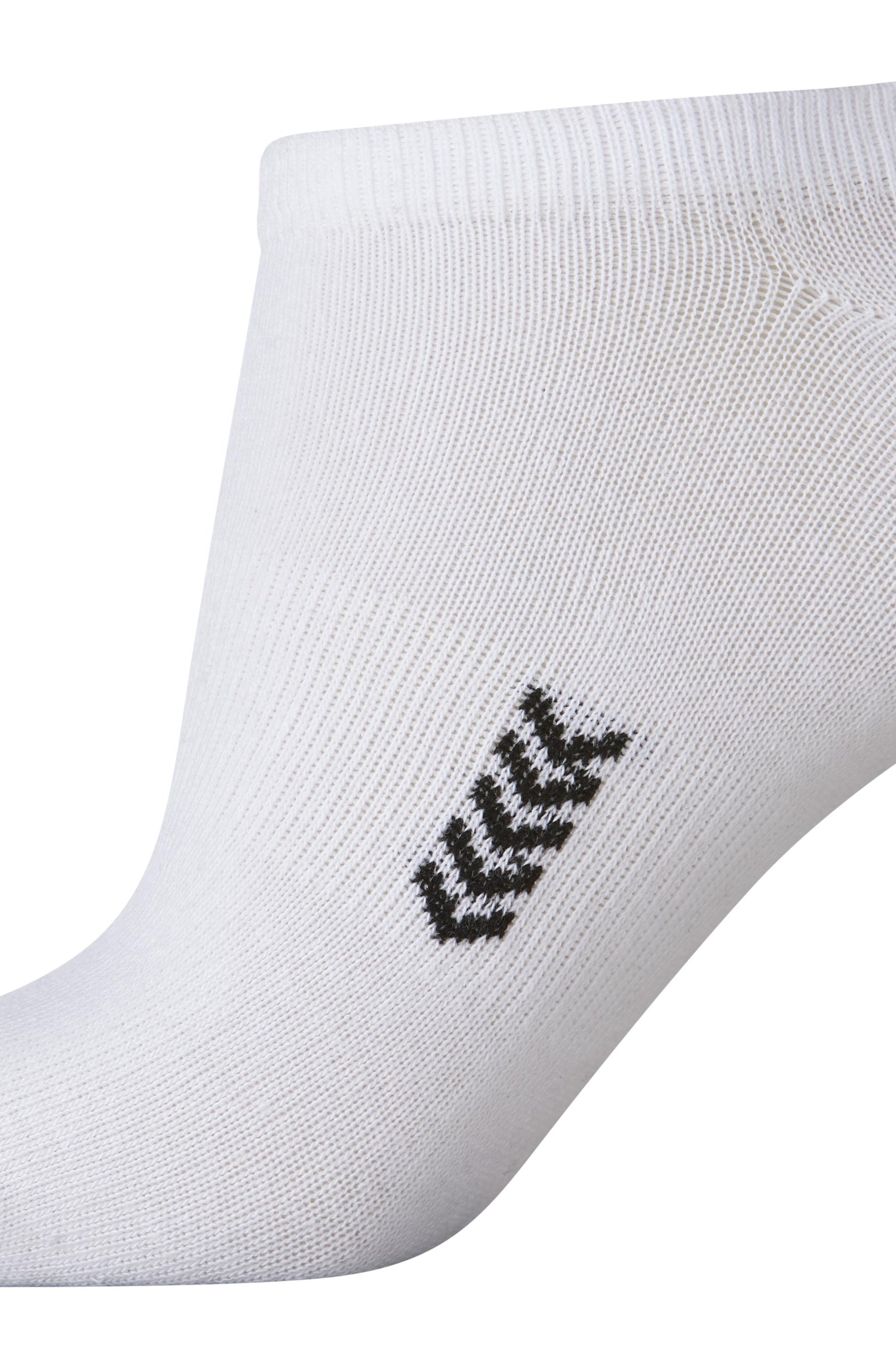 HUMMEL - Ankle Sock Smu - White/black