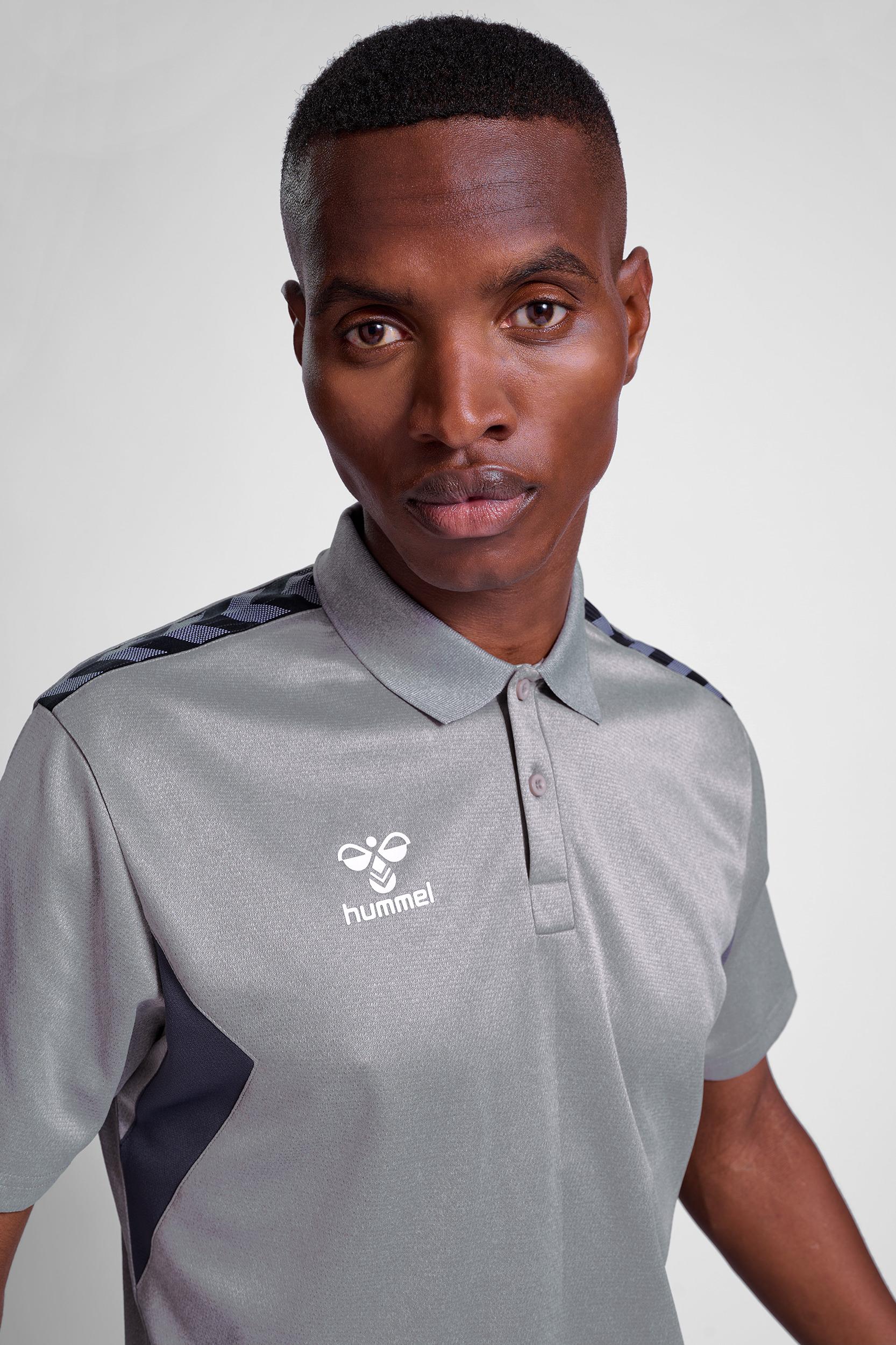 HUMMEL - Hmlauthentic Functional Polo - Grey Melange