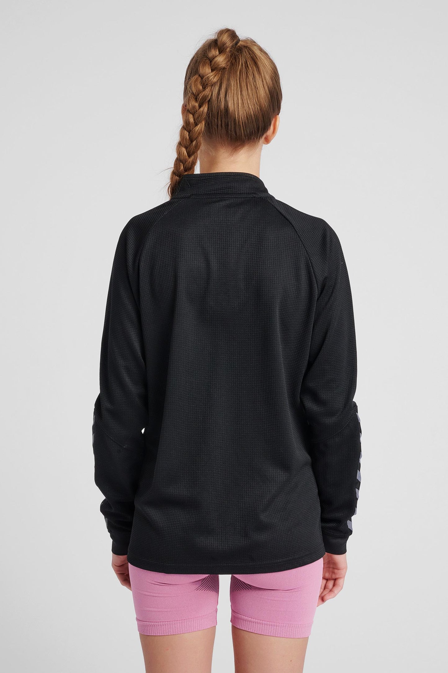 HUMMEL - Hmlauthentic Half Zip Sweatshirt Woman - Black/white