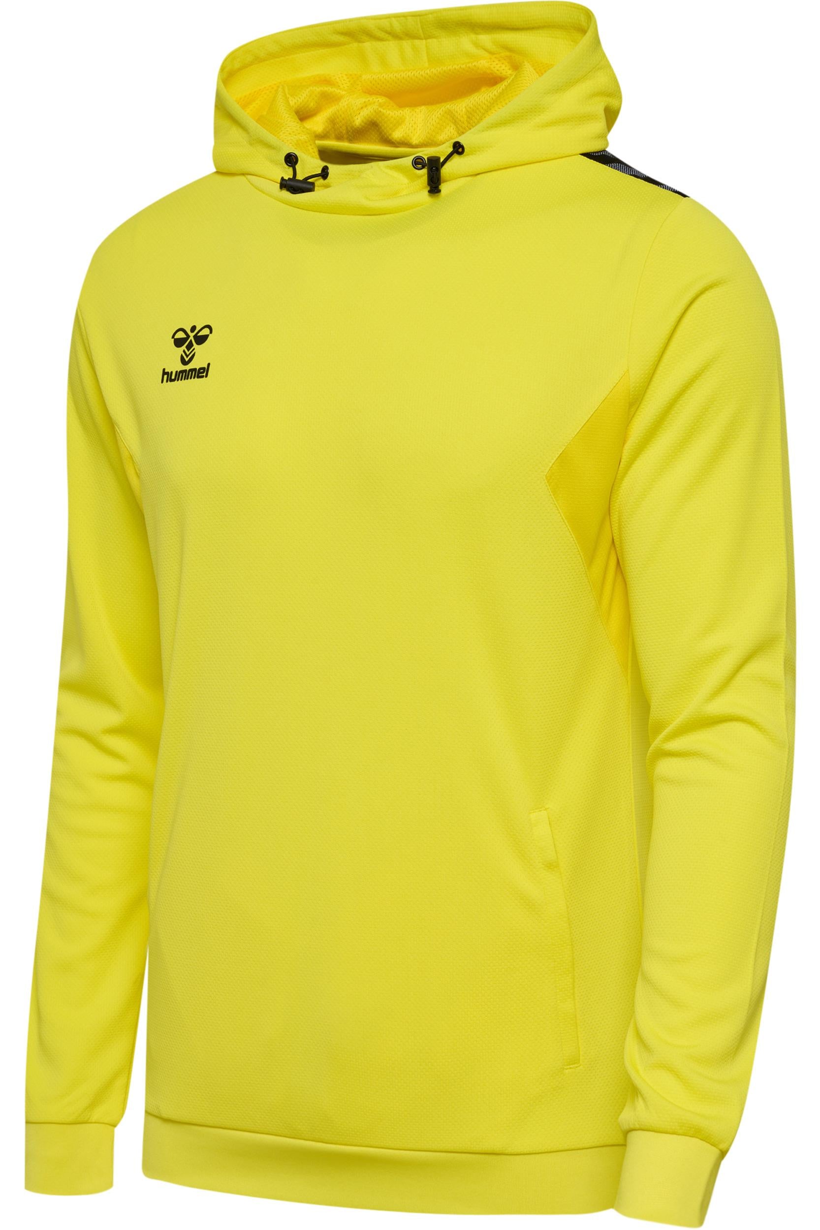 HUMMEL - Hmlauthentic Pl Hoodie - Blazing Yellow