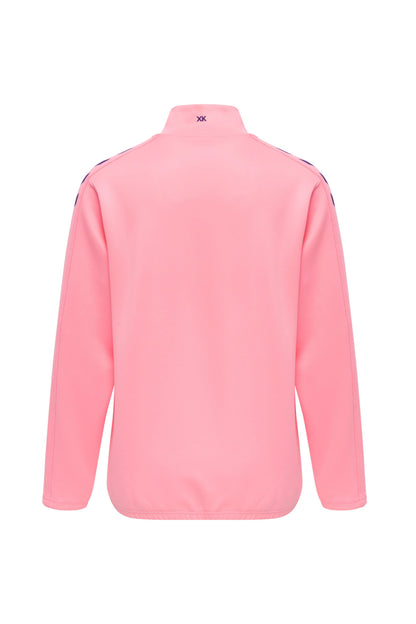 HUMMEL - Hmlcore Xk Half Zip Sweat Woman - Cotton Candy