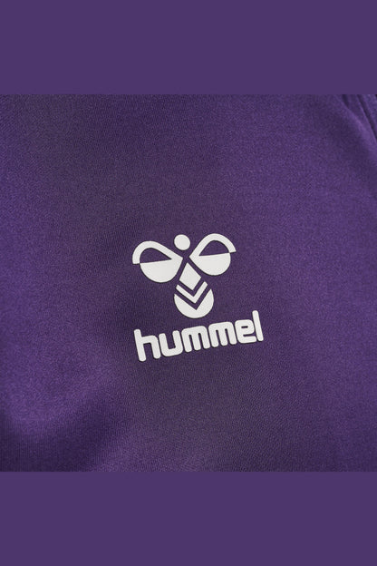 HUMMEL - Hmlcore Xk Poly Zip Sweat - Acai/white