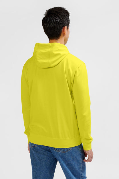 HUMMEL - Hmlgo 2.0 Zip Hoodie - Blazing Yellow