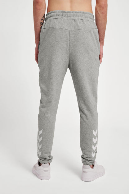 HUMMEL - Hmlisam 2.0 Tapered Pants - Grey Melange