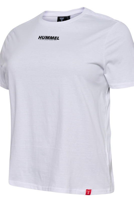 HUMMEL - Hmllegacy Woman T-shirt Plus - White