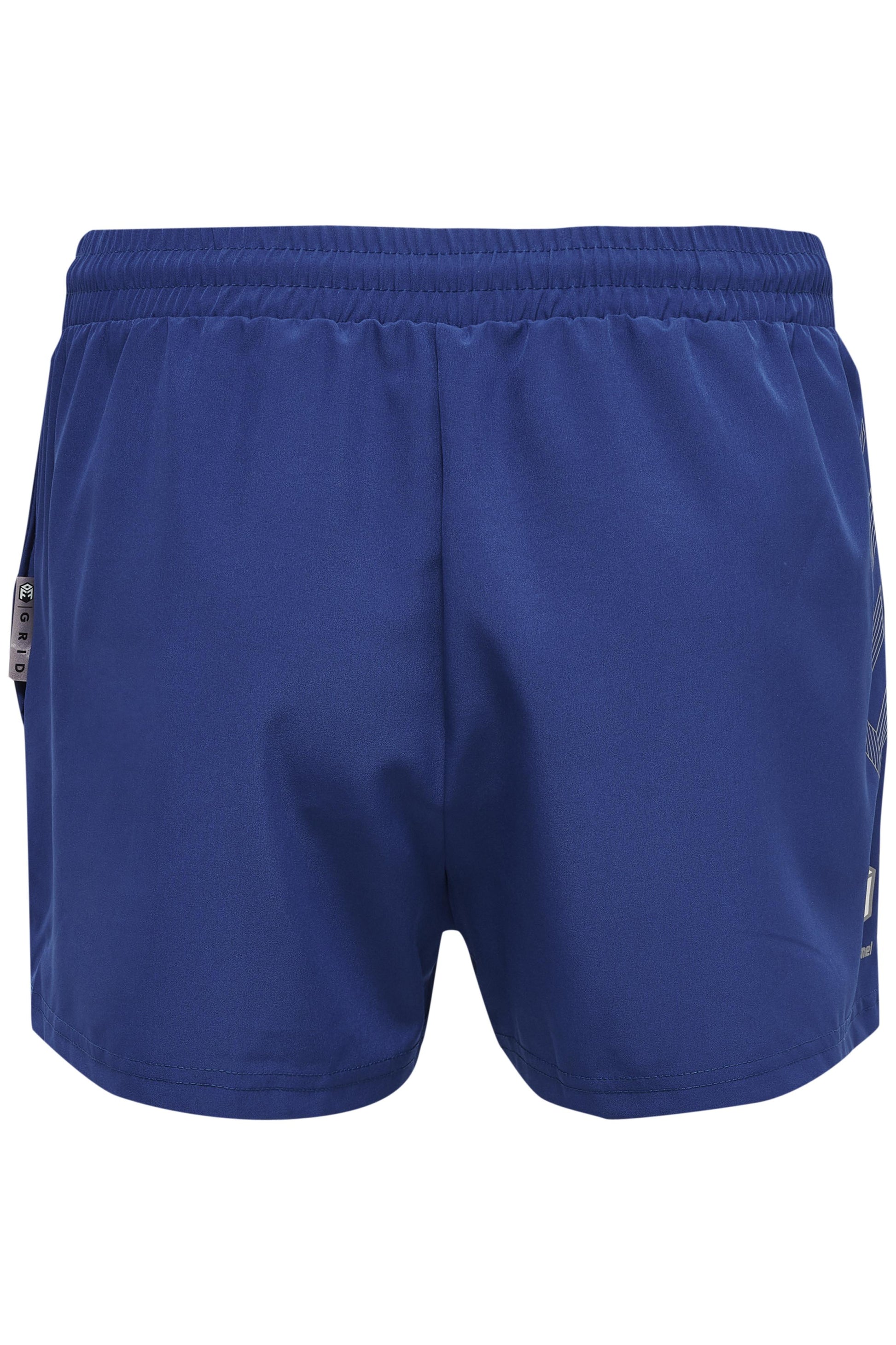 HUMMEL - Hmlmove Grid Woven Shorts Woman - Sodalite Blue