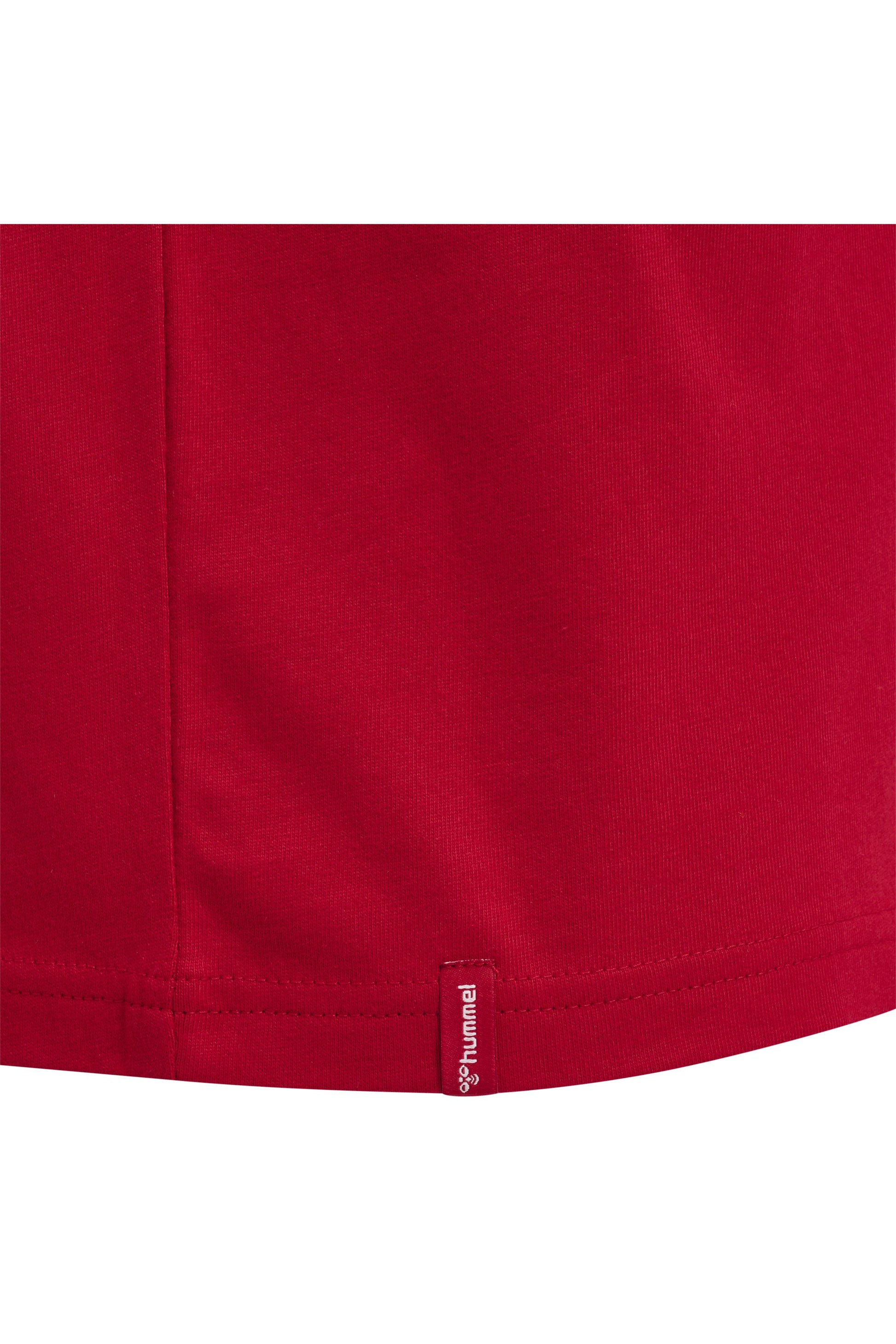 HUMMEL - Hmlred Basic T-shirt S/s - Tango Red