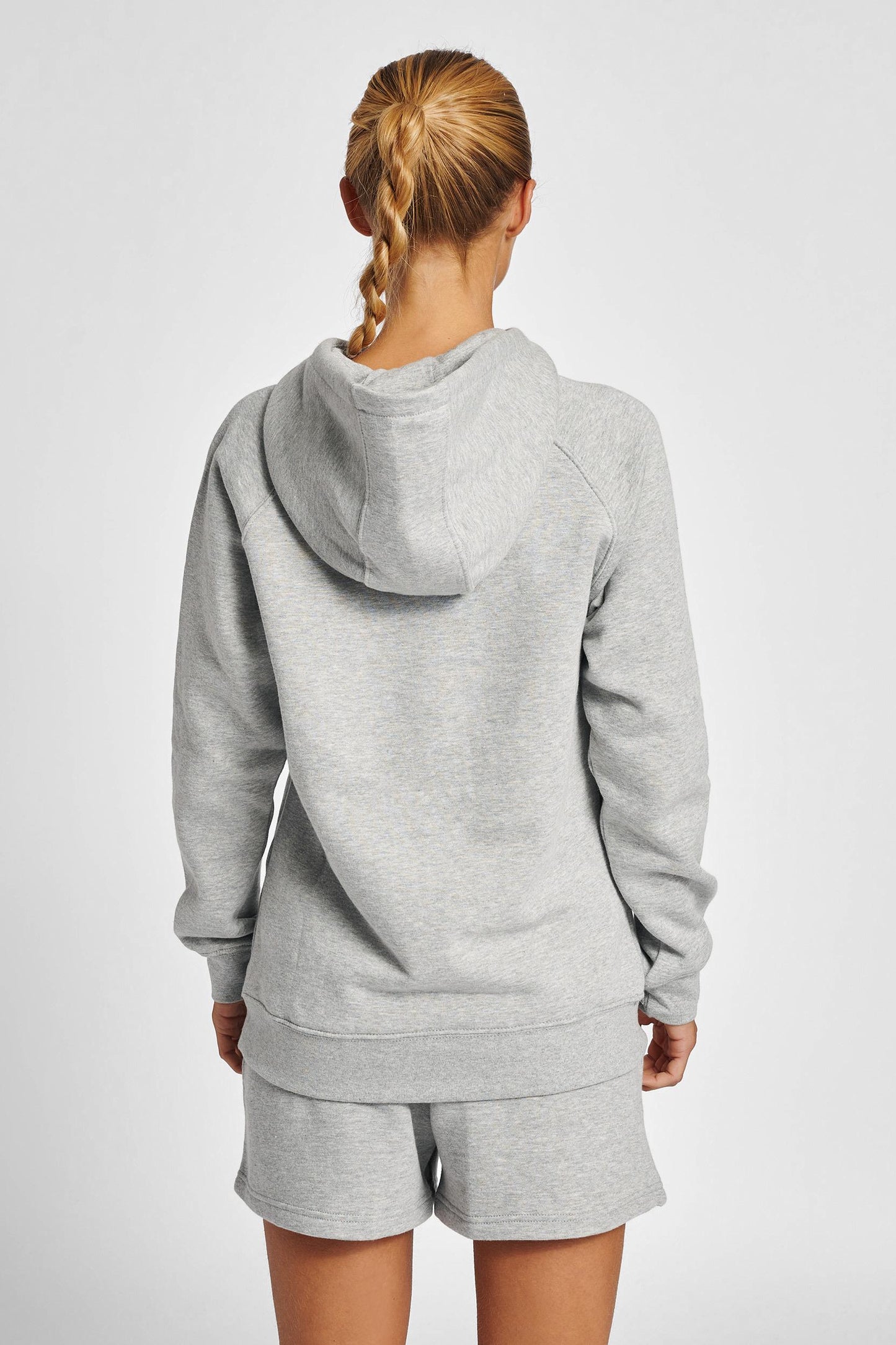 HUMMEL - Hmlred Heavy Hoodie Woman - Grey Melange