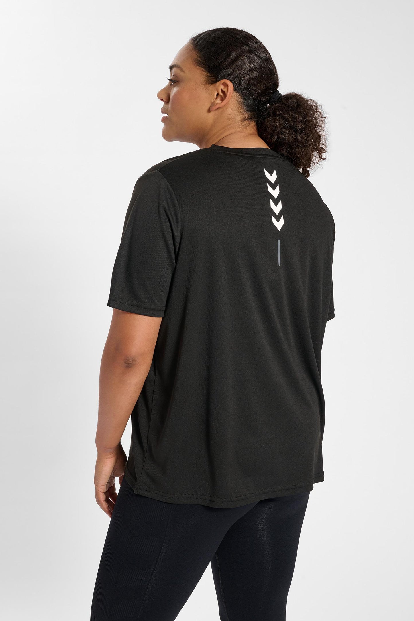 HUMMEL - Hmlte Curvy T-shirt Plus - Black