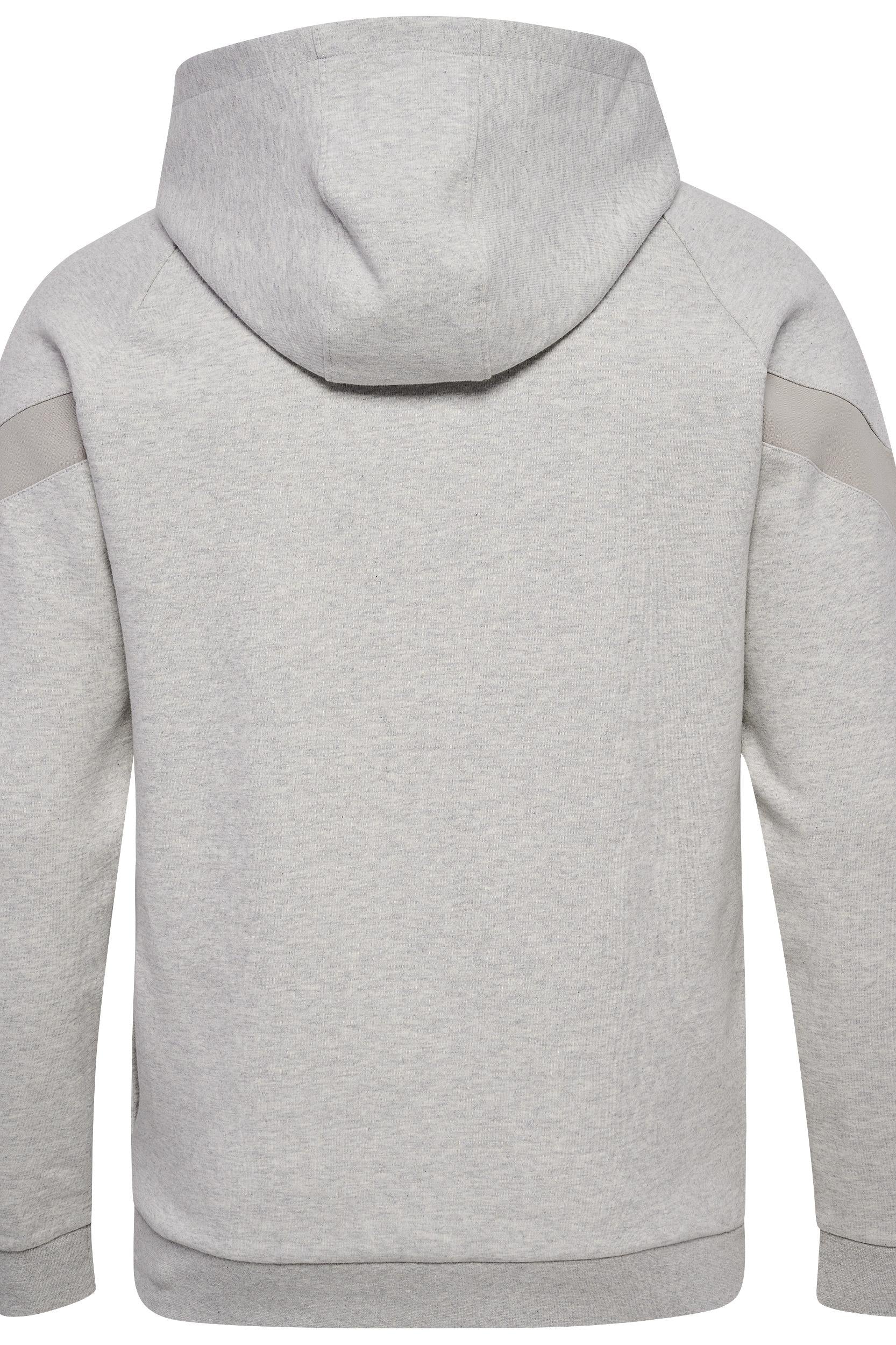 HUMMEL - Hmltravel Sweat Hoodie - Light Grey Melange