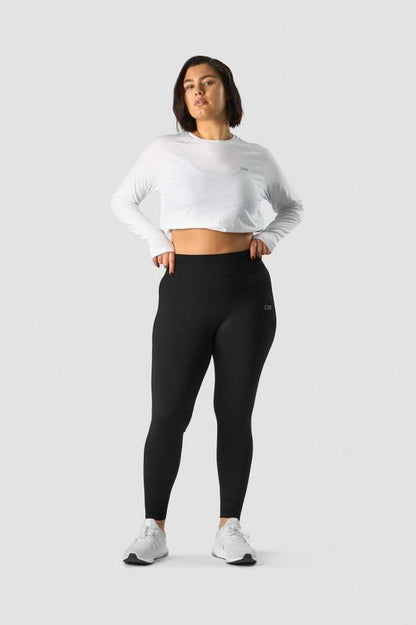 ICANIWILL - Define Cropped Adjustable Long Sleeve - White