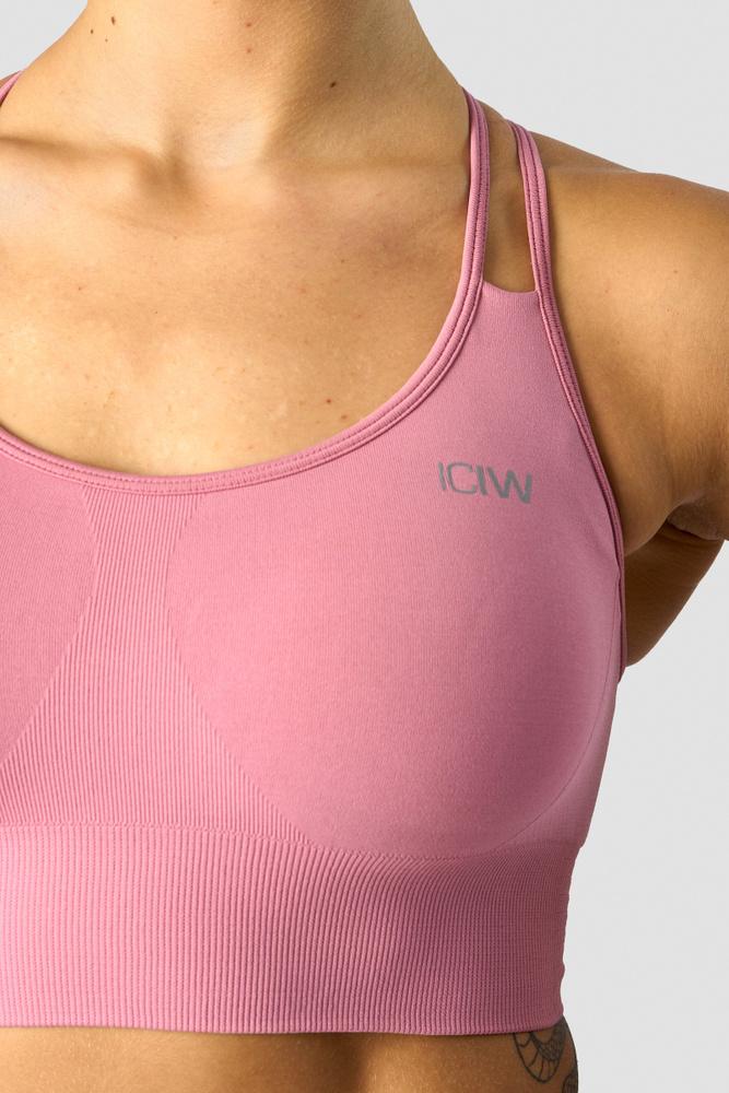 ICANIWILL - Define Seamless Sports Bra - Dusty Pink