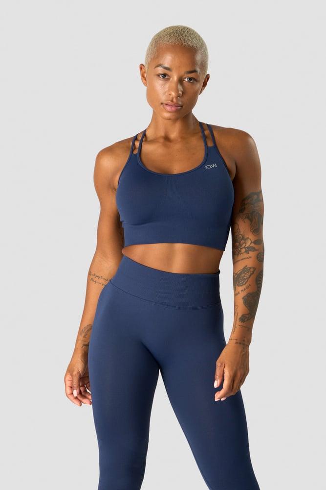 ICANIWILL - Define Seamless Sports Bra - Navy