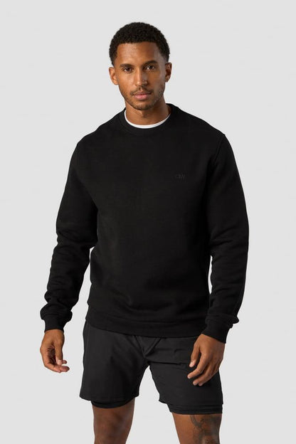 ICANIWILL - Everyday Crewneck Side Logo - Black