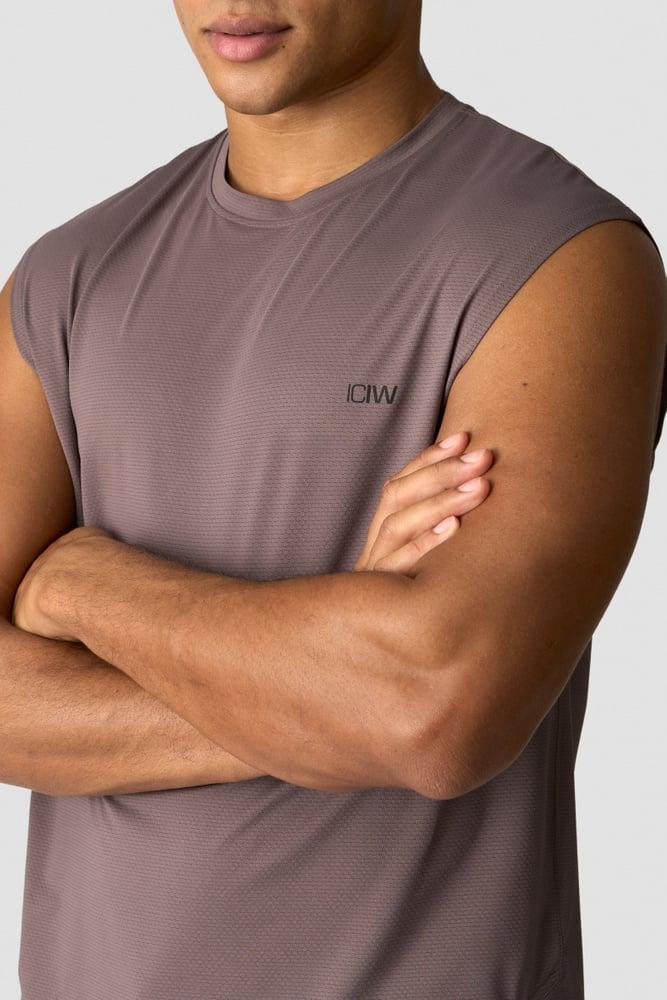 ICANIWILL - Stride Sleeveless T-shirt - Midnight Purple