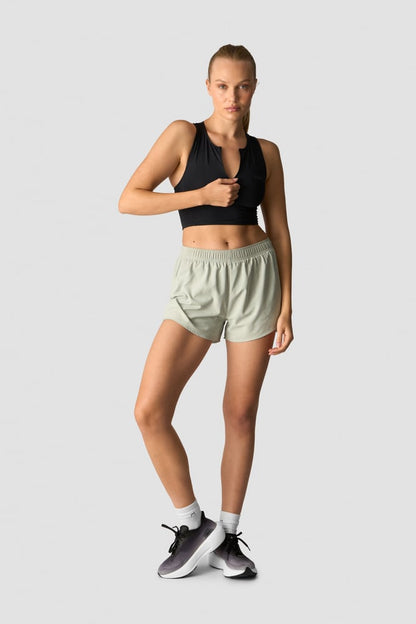 mirage 2-in-1 shorts wmn faded sea green