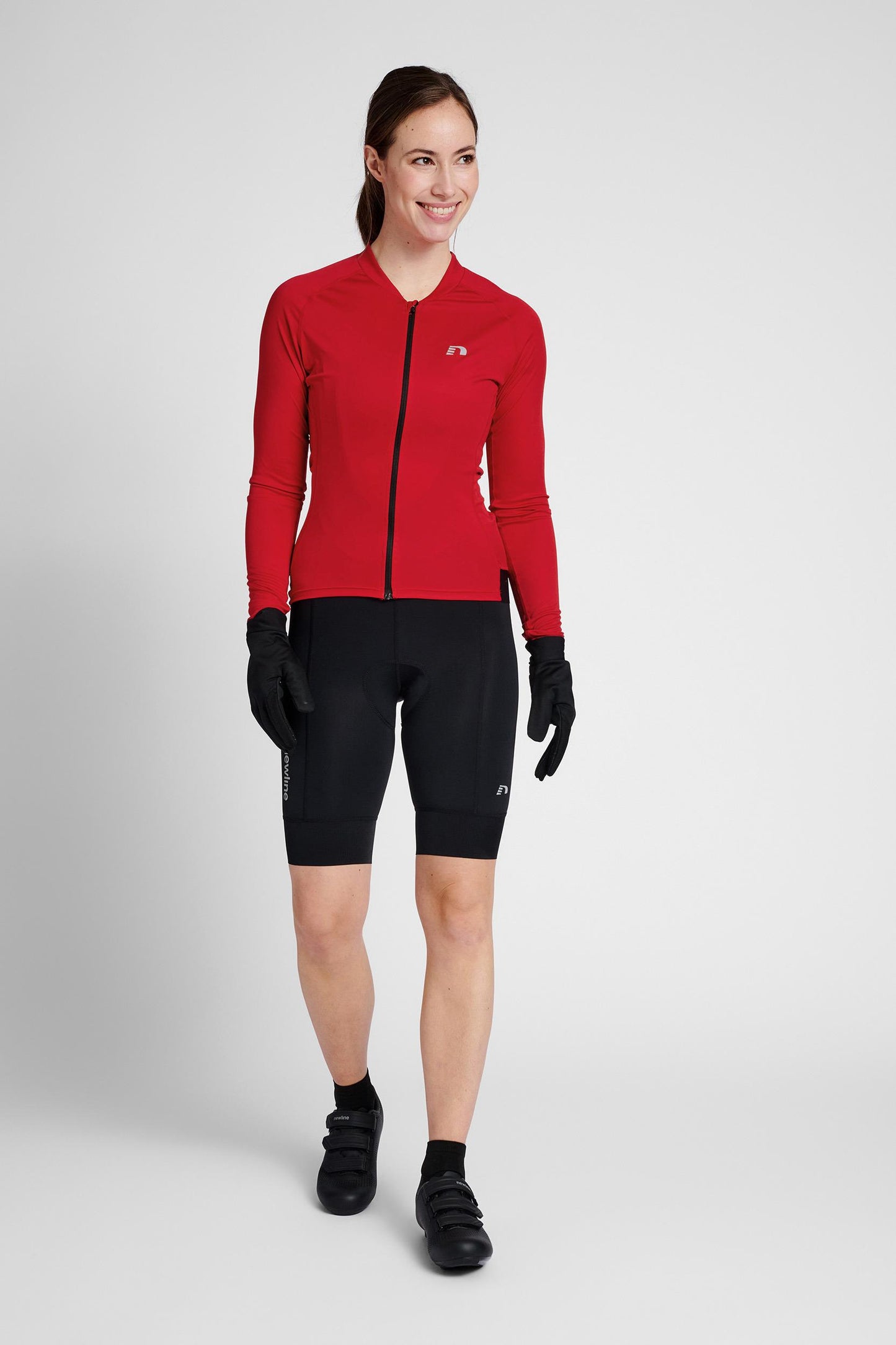 NEWLINE - Womens Core Bike L/s Jersey - Tango Red