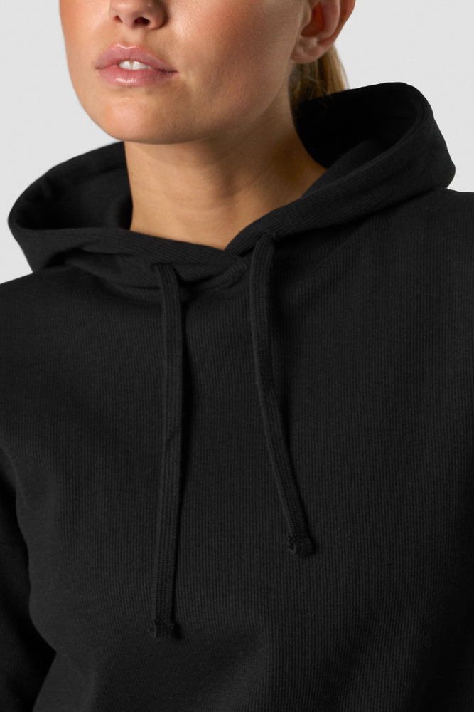 recharge hoodie wmn black