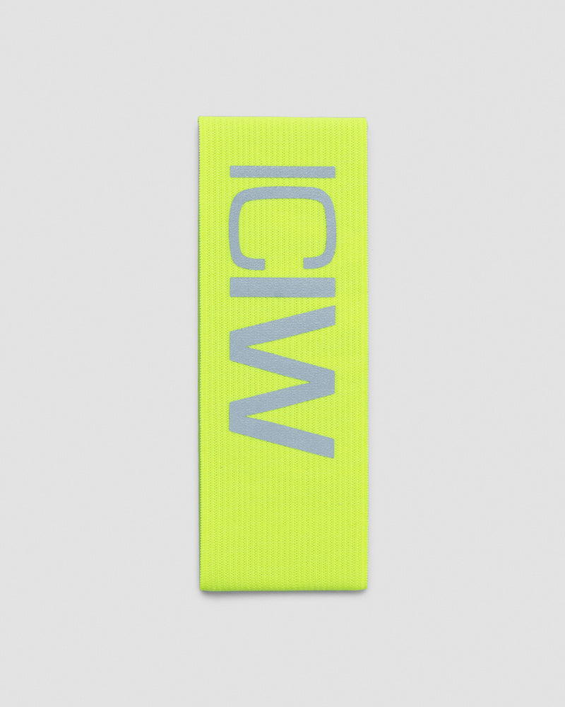 reflective arm band neon yellow