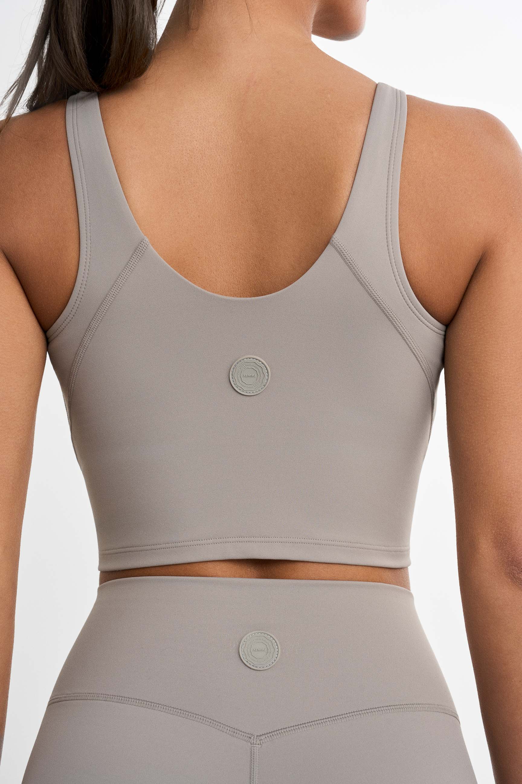 Softy Crop Top - for dame - Famme - Sports Bra