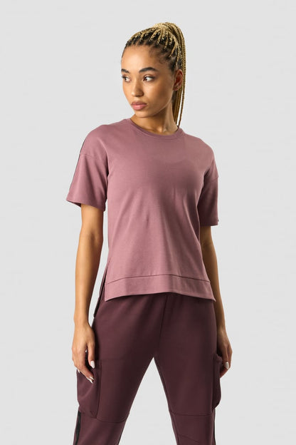 stance t-shirt wmn mauve