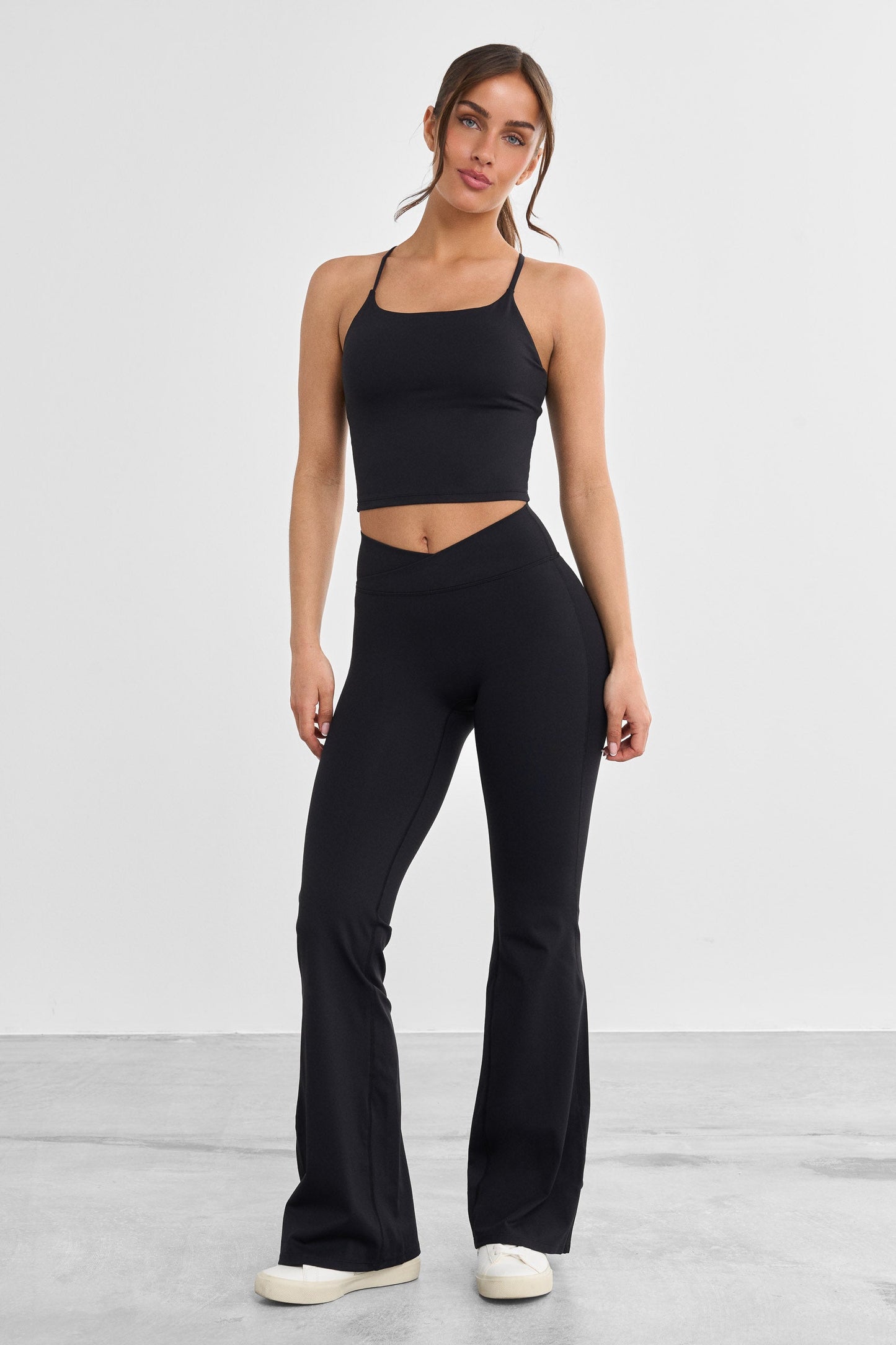 Signature Wrap Flared Leggings